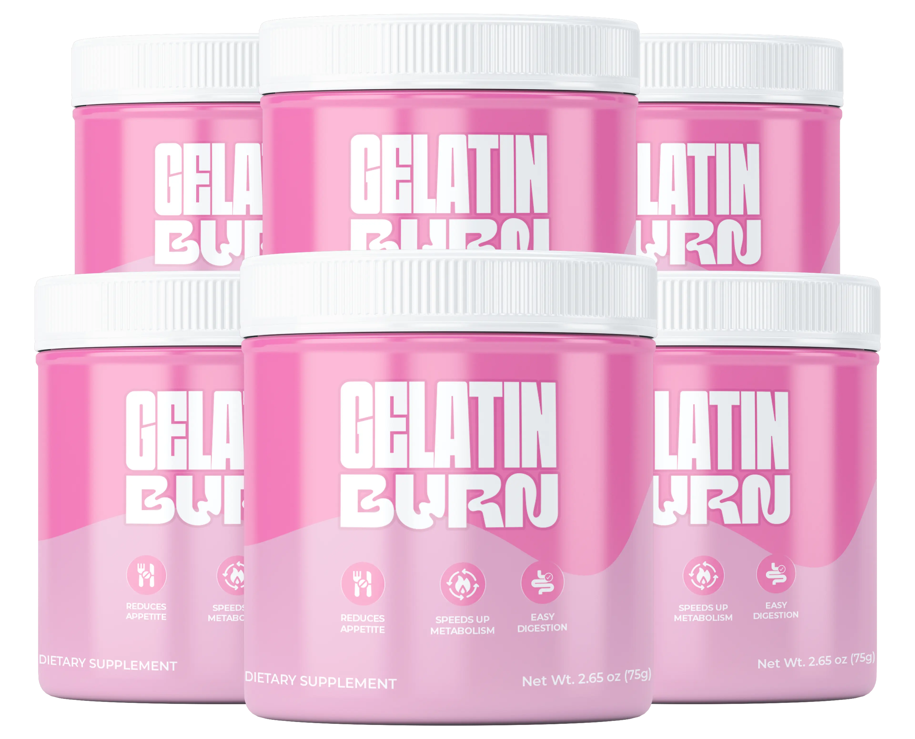 GelatinBurn GelatinBurn 6 bottles